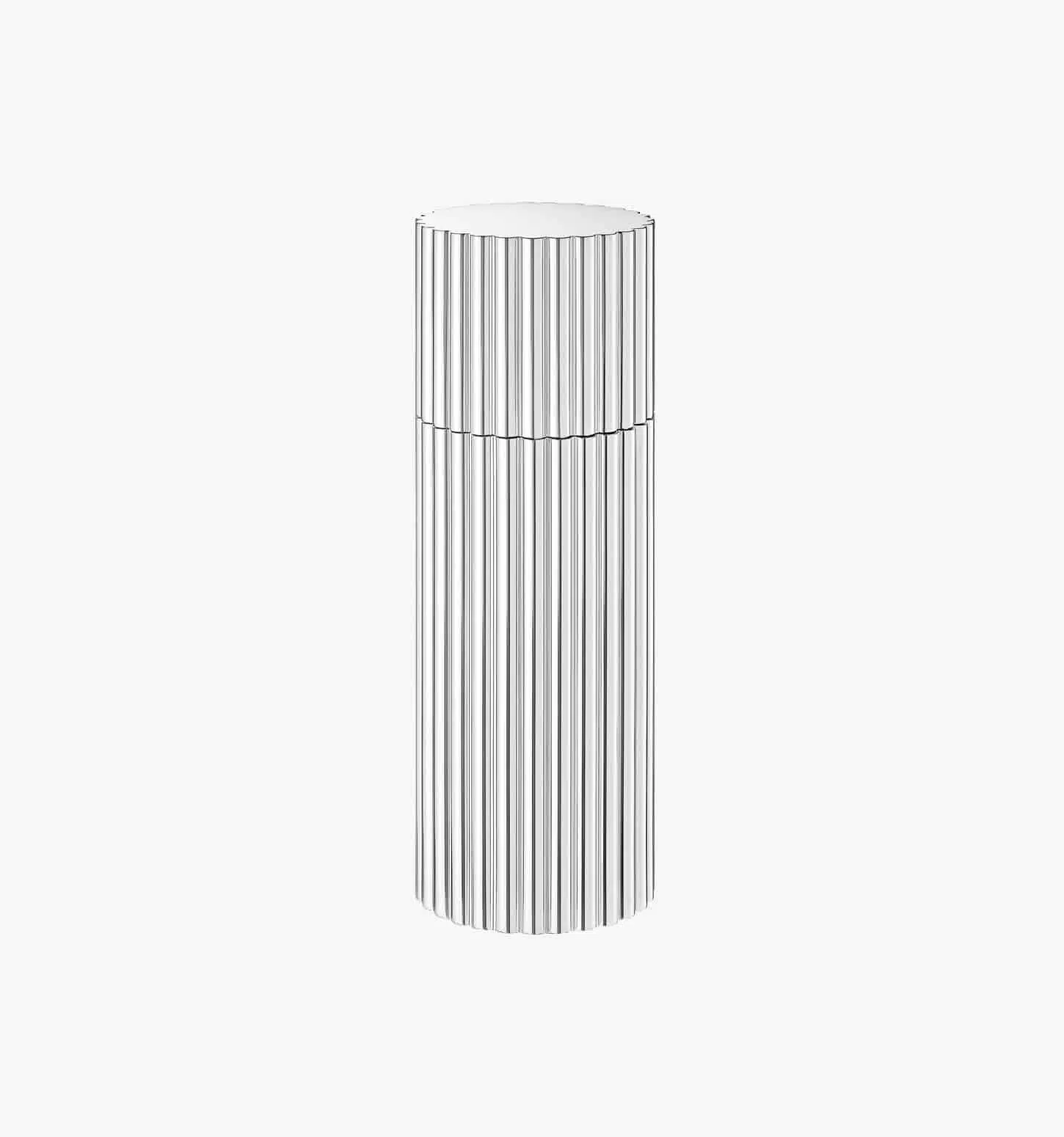 Spices mill in silver brass from Granville collection from Puiforcat