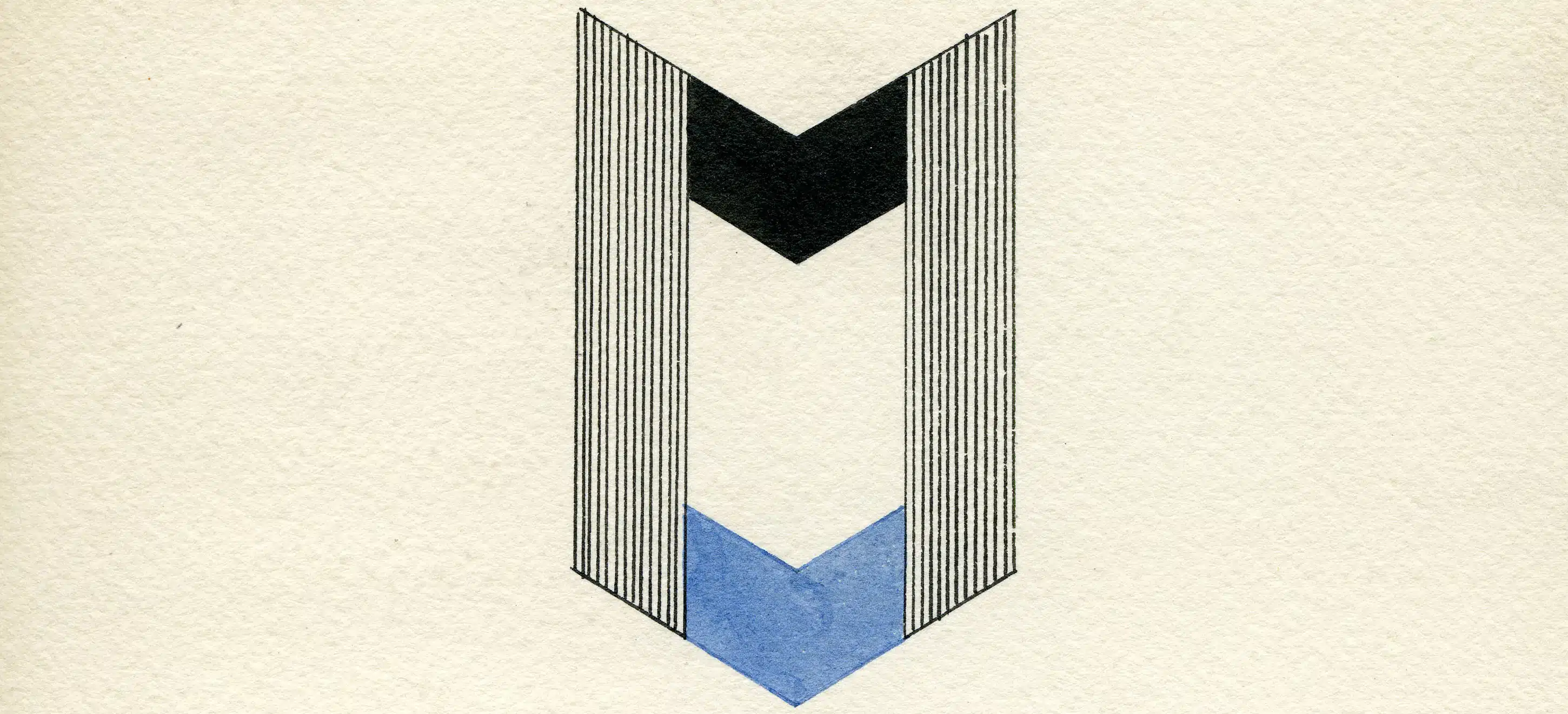 Monogramme MV par Jean Puiforcat