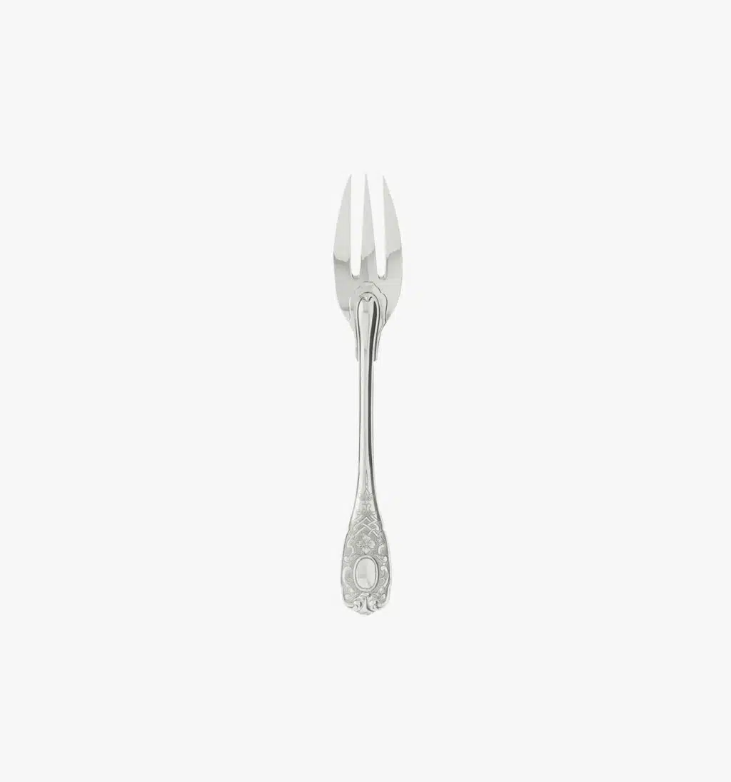 Fourchette à salade de la collection Elysée de Puiforcat en argent massif