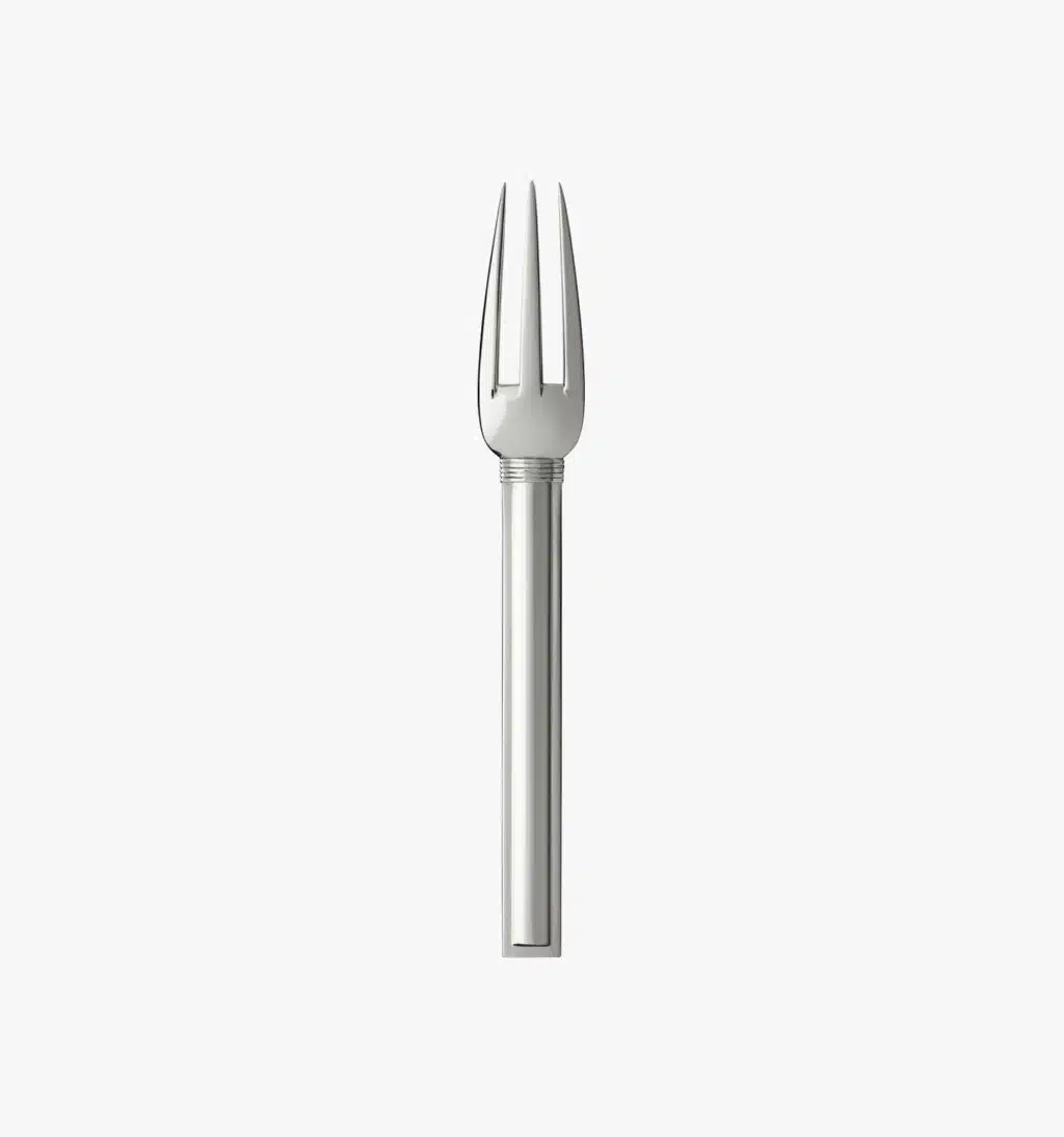 Fourchette de table Cannes en argent massif