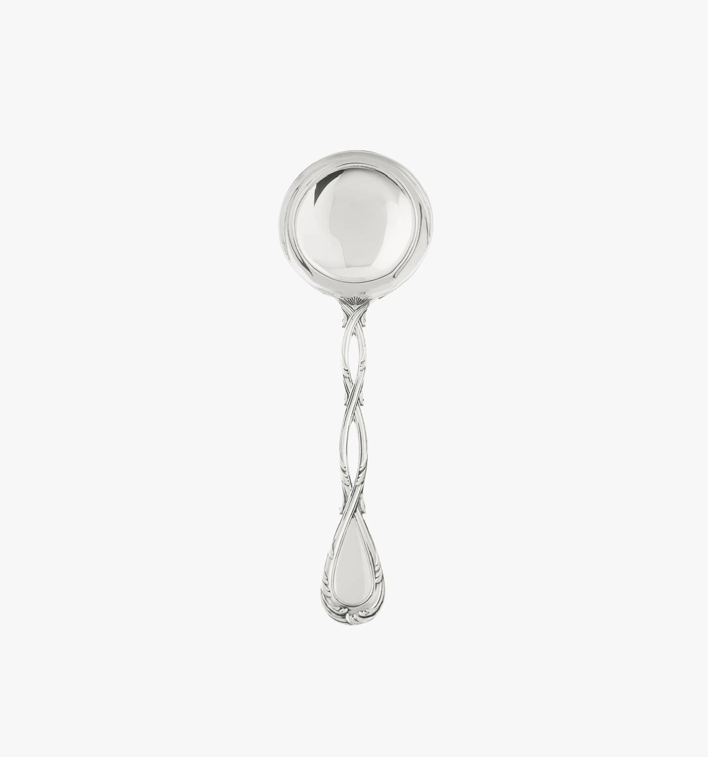 Cuiller à sucre de la collection Royal de Puiforcat en argent massif