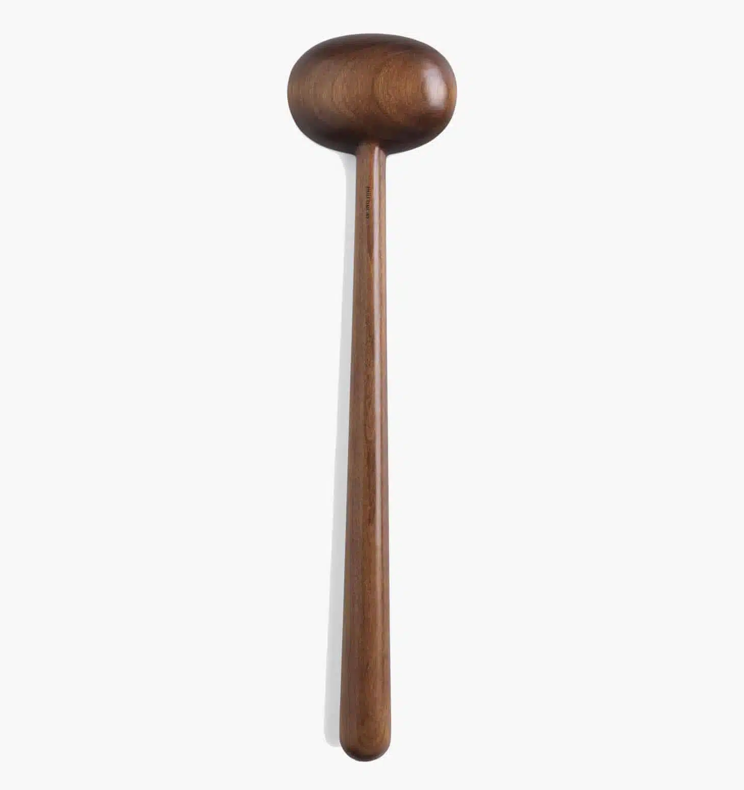 Salad serving spoon in cherry wood from Jersey collection from Puiforcat.